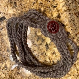 Little j headband. Gray
